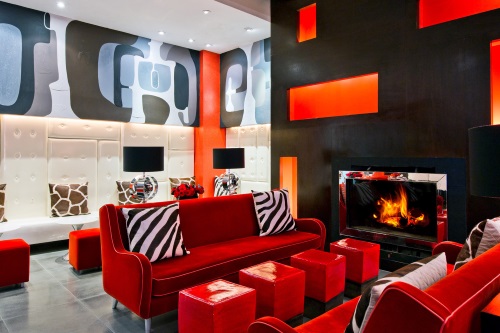 Ameritania Hotel at Times Square lounge